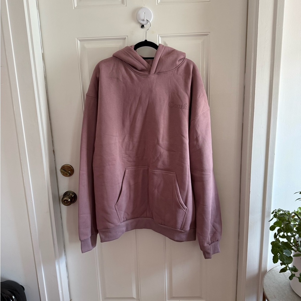Women's Dusty Rose comfrt matching set - Hoodie and Pants - Picture 9 of 15